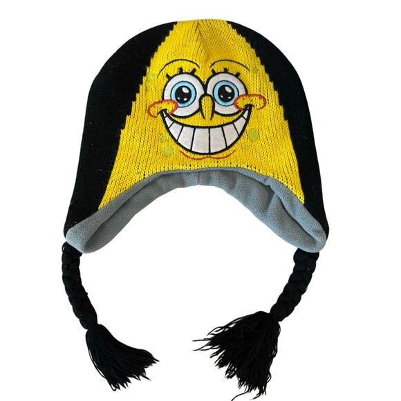 Nickelodeon Other - NICKELODEON Sponge Bob Squarepants Beanie Tassels Size Boys